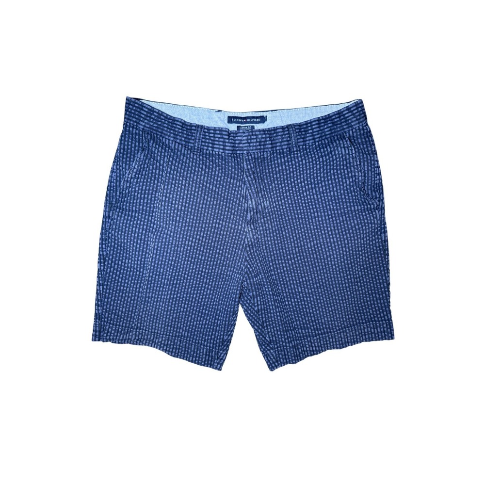 Tommy Hilfiger Custom Fit Chino Shorts Men Size 34 Blue